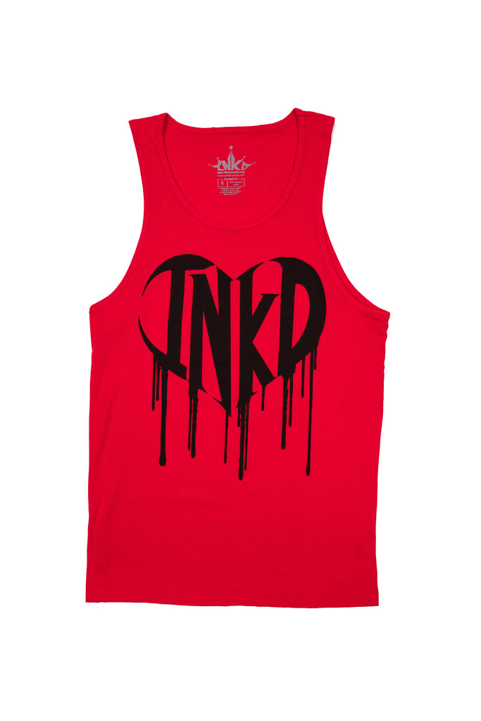 INKD HEART TANK TOP
