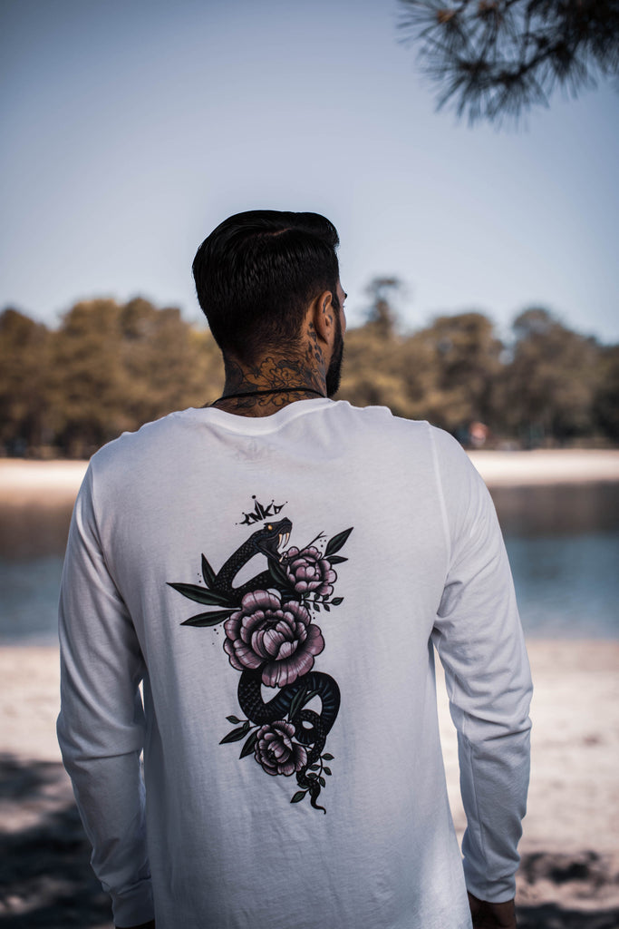 INKD SNAKE LONG SLEEVE TEE