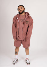 Load image into Gallery viewer, INKD CLUB FLEECE ZIP HOODIE - CINNAMON
