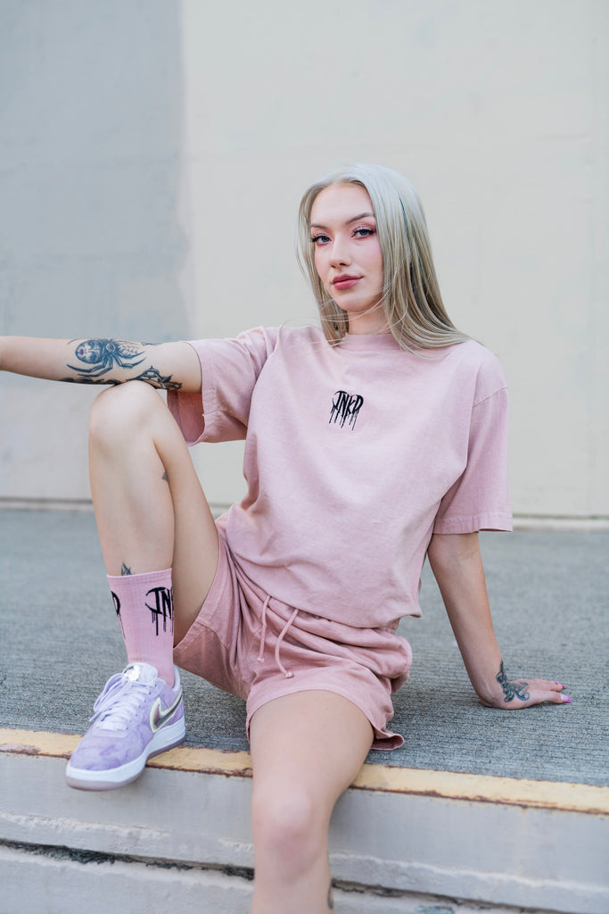 INKD HEART SOCKS