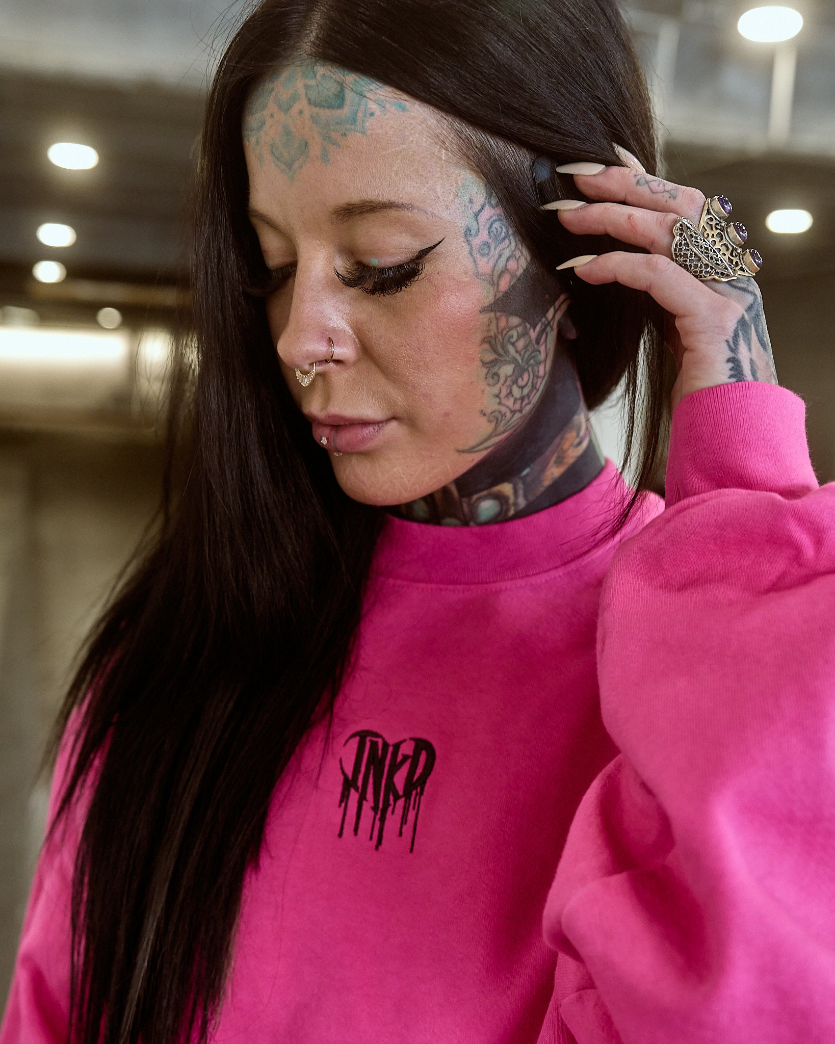 INKD HEART CREWNECK