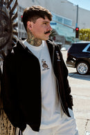 INKD BEAR ZIP HOODIE