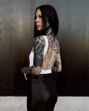 Load image into Gallery viewer, INKD BEAR SCOOP BACK BODYSUIT
