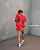 INKD CROWN + HEART CROP ZIP HOODIE