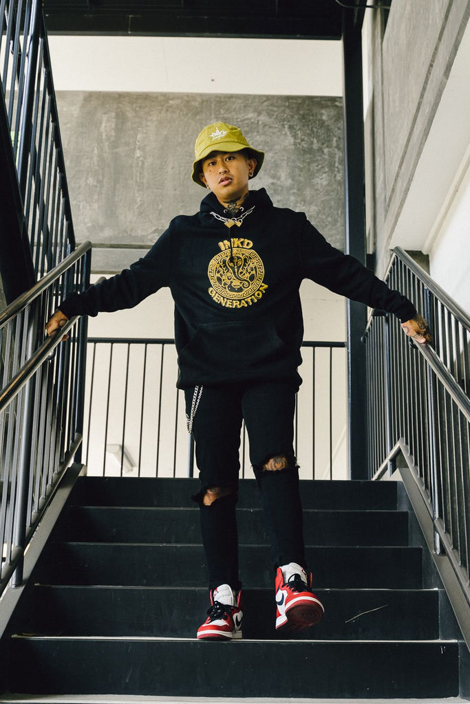 INKD GEN GANESHA PULLOVER HOODIE