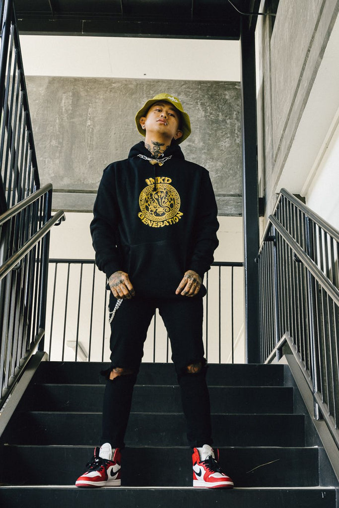 INKD GEN GANESHA PULLOVER HOODIE