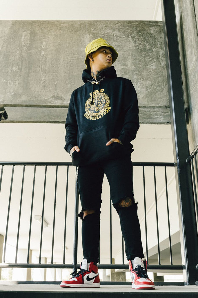 INKD GEN GANESHA PULLOVER HOODIE