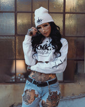 Load image into Gallery viewer, INKD EST2014 CROPPED HOODIE