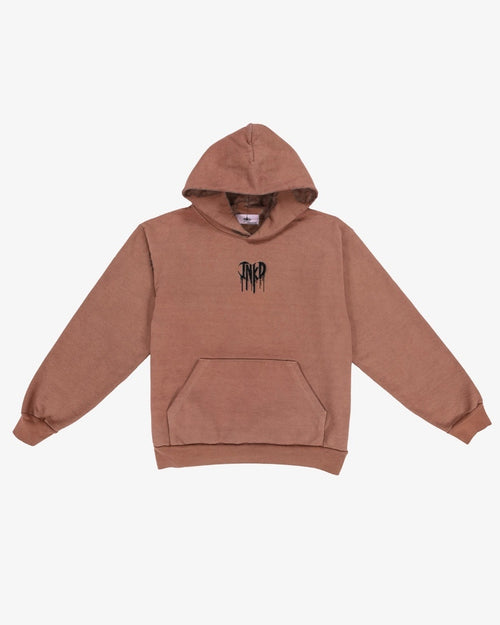 INKD HEART HOODED SWEATSHIRT