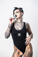 INKD HEART SCOOP BACK BODYSUIT