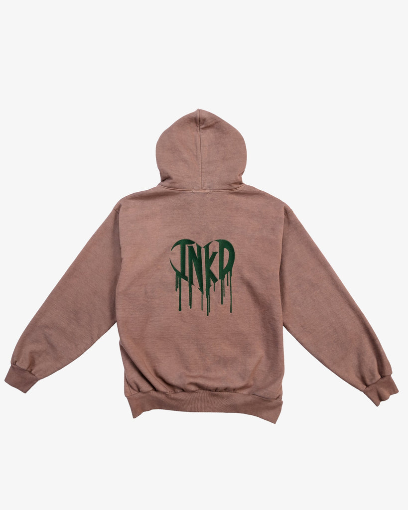 INKD CROWN + HEART ZIP HOODIE