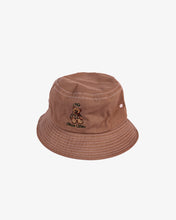 Load image into Gallery viewer, INKD BEAR BUCKET HAT - COCOA