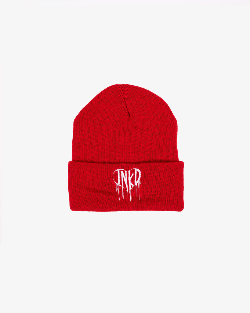 INKD HEART BEANIE