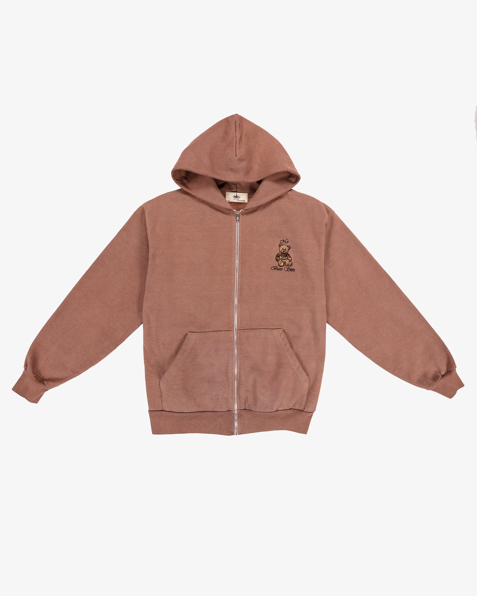 INKD BEAR ZIP HOODIE