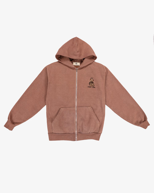 INKD BEAR ZIP HOODIE