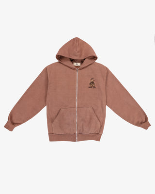 INKD BEAR ZIP HOODIE