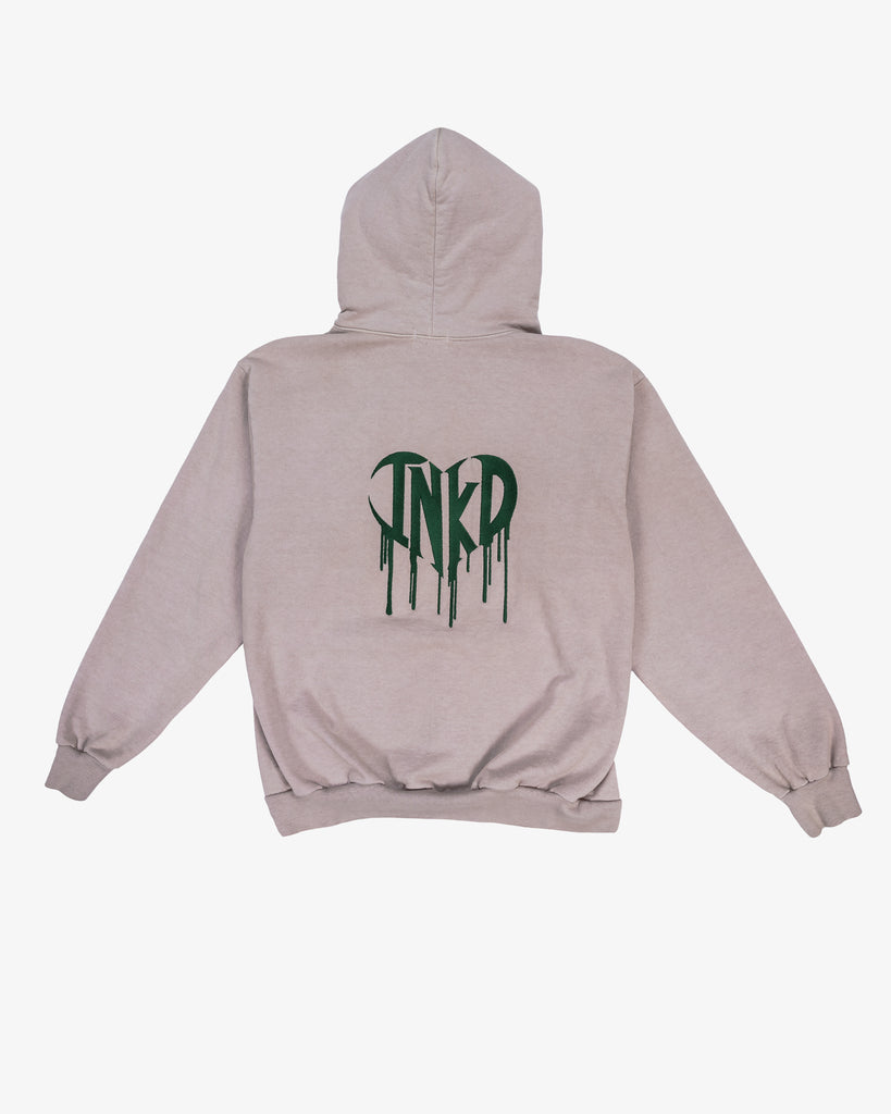 INKD CROWN + HEART ZIP HOODIE