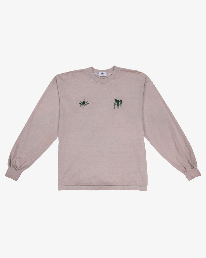 INKD CROWN + HEART LONG SLEEVE TEE