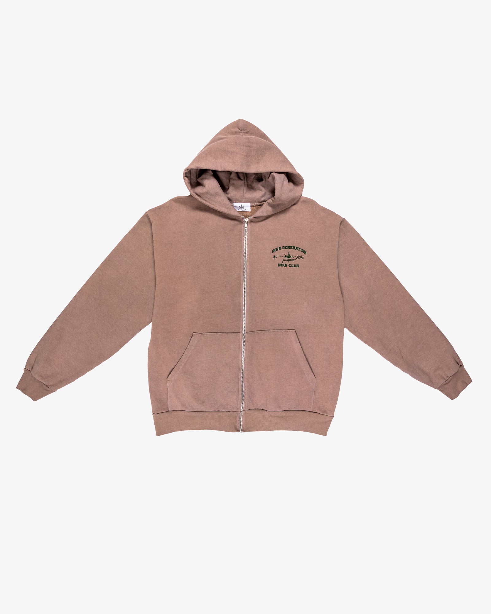 INKD CLUB ZIP HOODIE