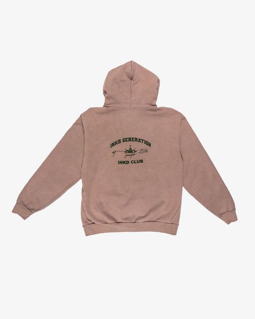INKD CLUB ZIP HOODIE