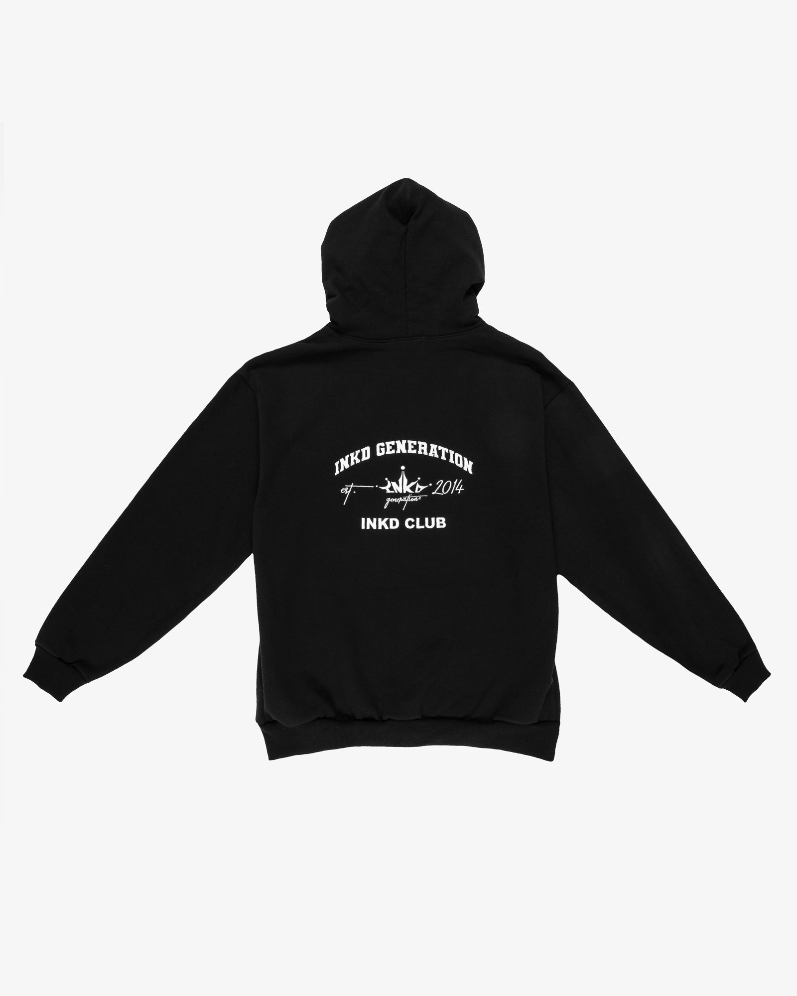 INKD CLUB ZIP HOODIE