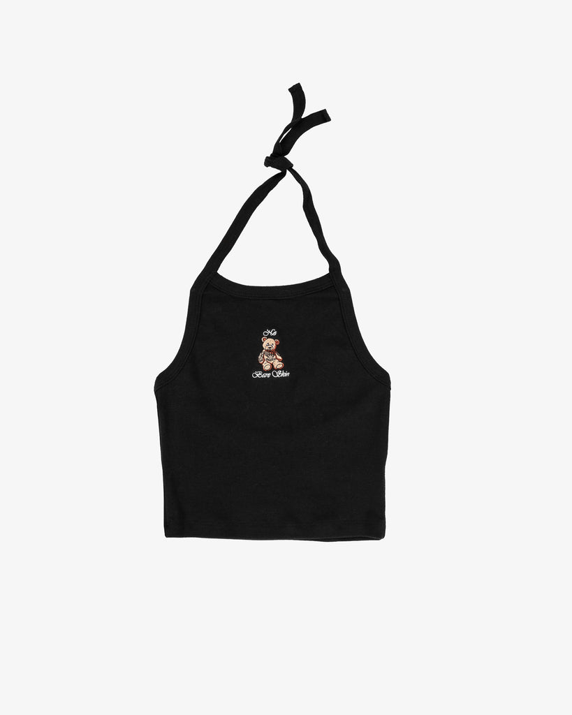 INKD BEAR BABY RIB HALTER TOP