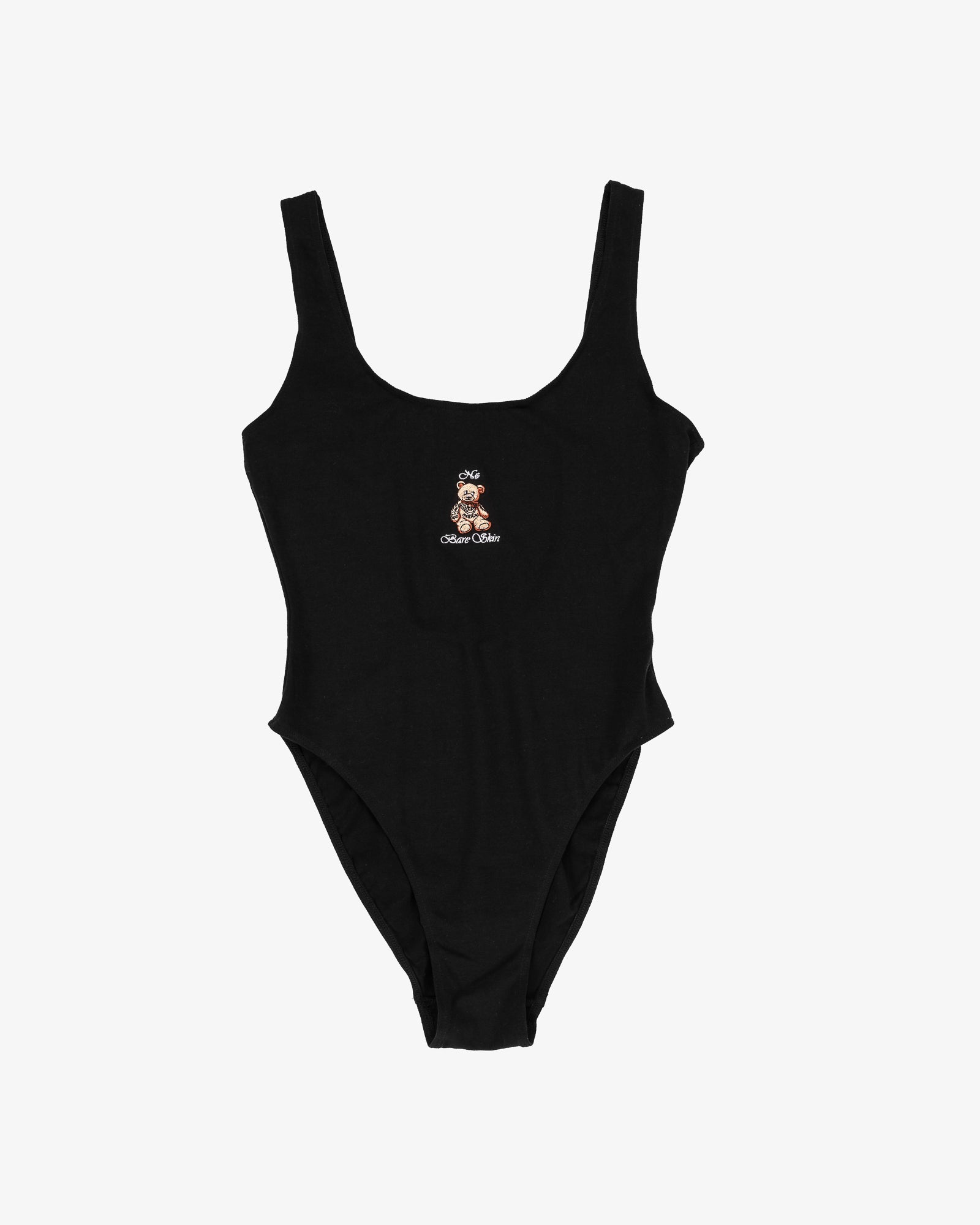 INKD BEAR SCOOP BACK BODYSUIT