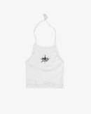 INKD CROWN BABY RIB HALTER TOP