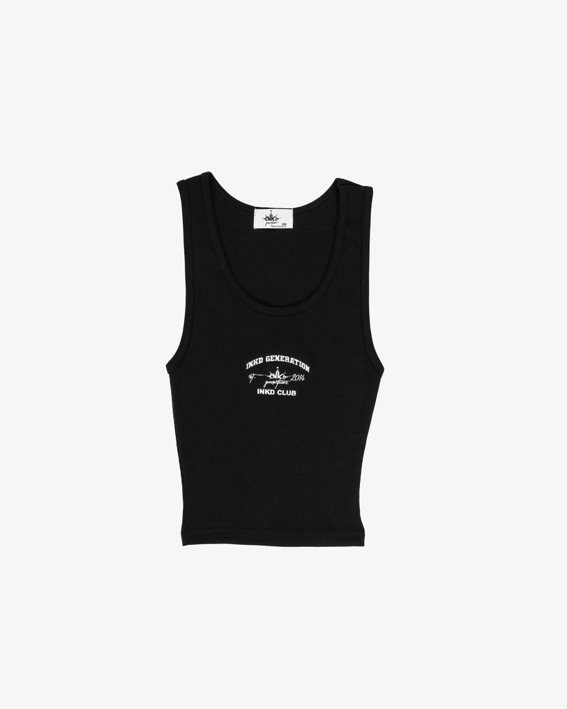 INKD CLUB BABY RIB CROP TANK