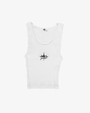 Load image into Gallery viewer, INKD CROWN BABY RIB CROP TANK