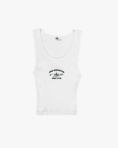 INKD CLUB BABY RIB CROP TANK