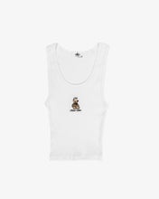 Load image into Gallery viewer, INKD BEAR BABY RIB CROP TANK