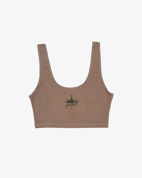 CROWN SPORTY CROP TANK