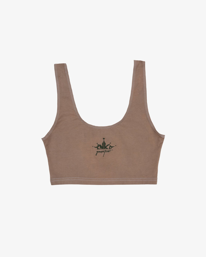 CROWN SPORTY CROP TANK