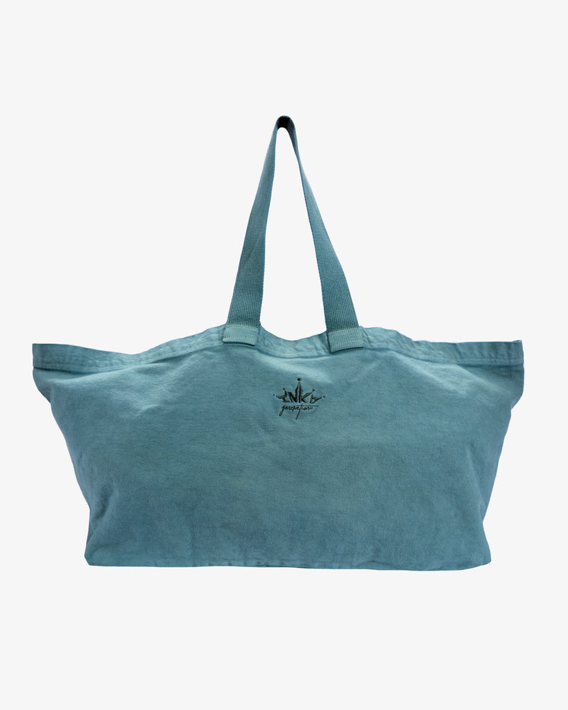 INKD CROWN OVERSIZED DENIM BAG