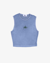 Load image into Gallery viewer, INKD CROWN HIGH NECKLINE CROP TANK