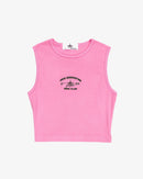 INKD CLUB NECKLINE CROP TANK