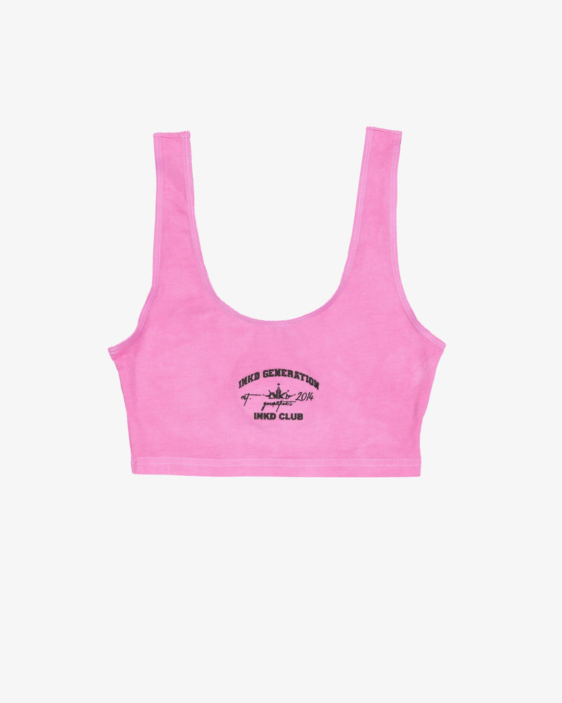 INKD CLUB SPORTY CROP TANK