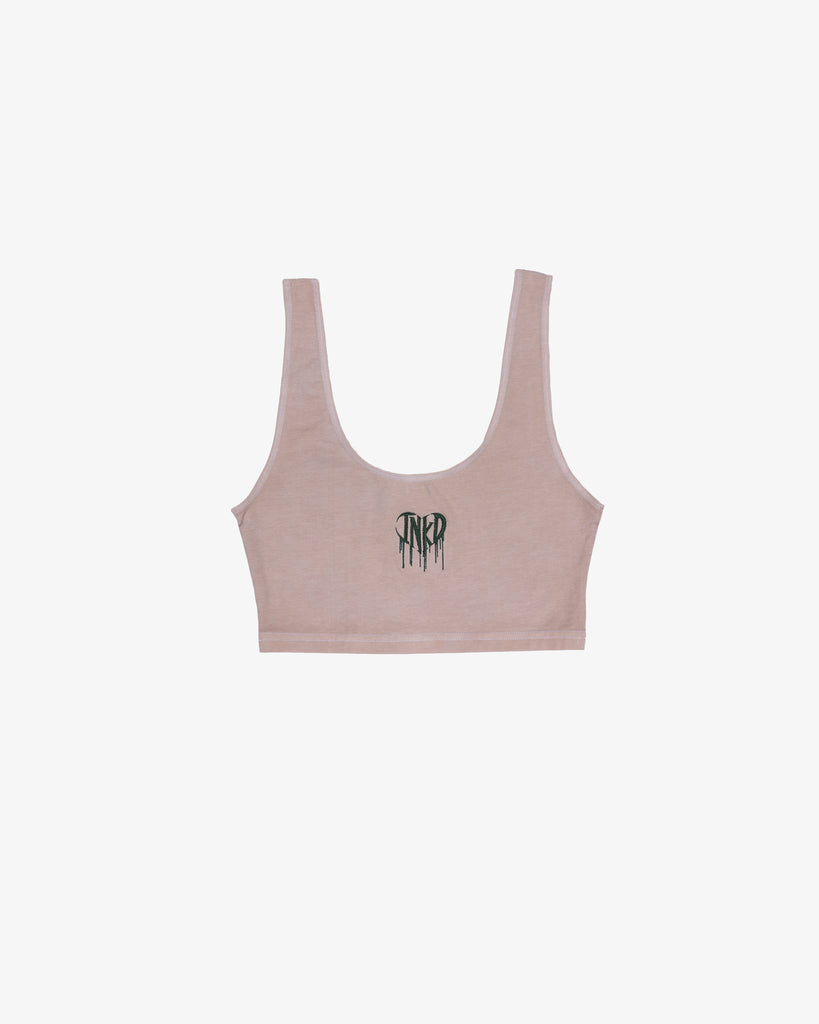 INKD HEART SPORTY CROP TANK