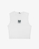 INKD HEART HIGH NECKLINE CROP TANK