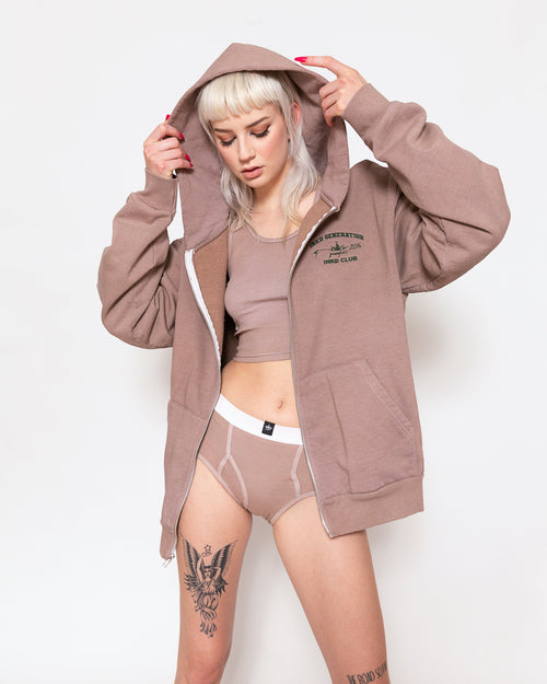 INKD CLUB ZIP HOODIE