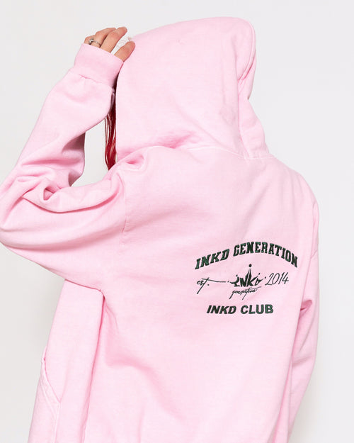 INKD CLUB ZIP HOODIE