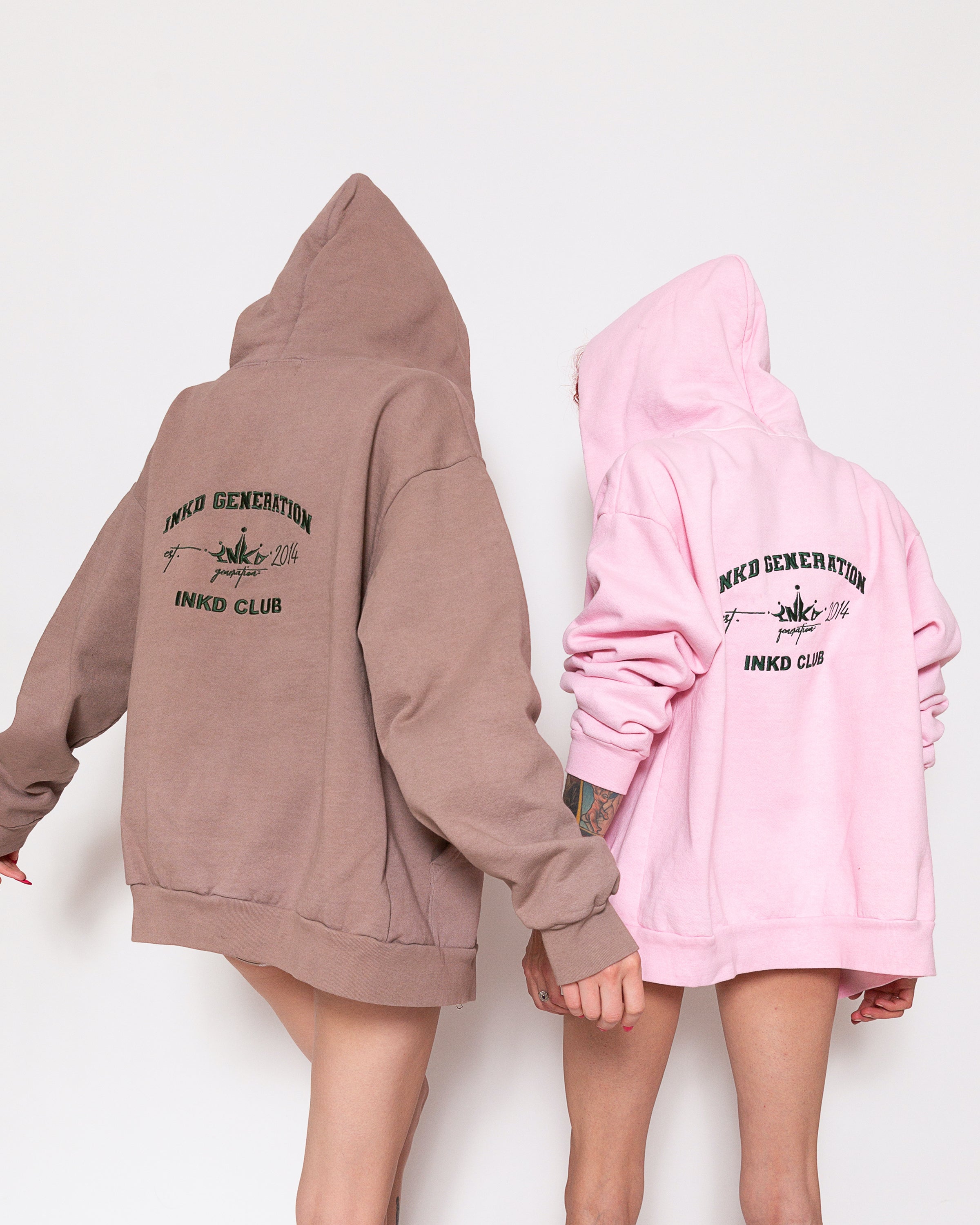 INKD CLUB ZIP HOODIE