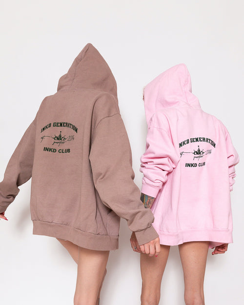 INKD CLUB ZIP HOODIE