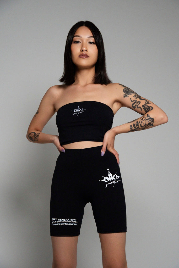 INKD HEART TUBE TOP