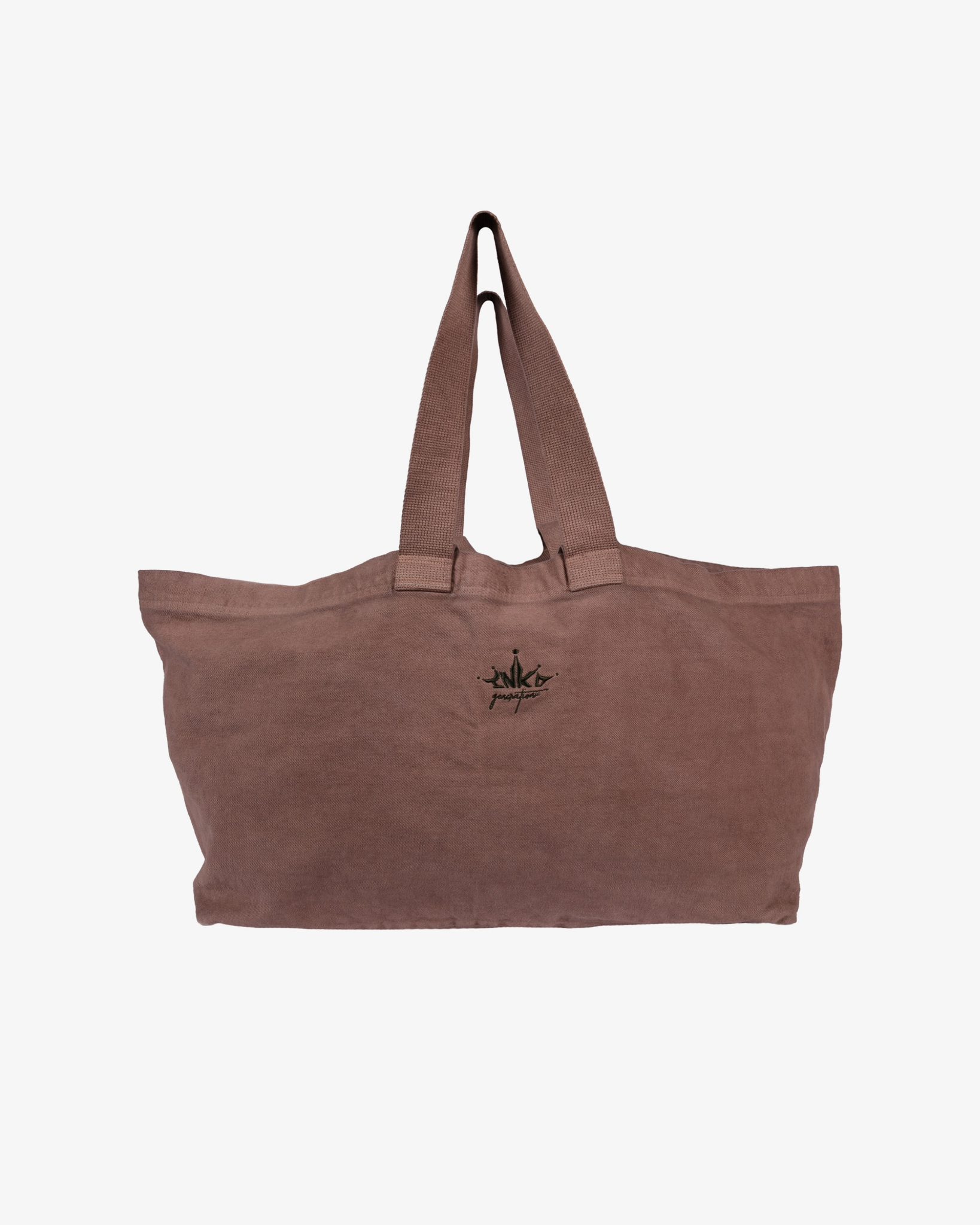 INKD CROWN OVERSIZED DENIM BAG