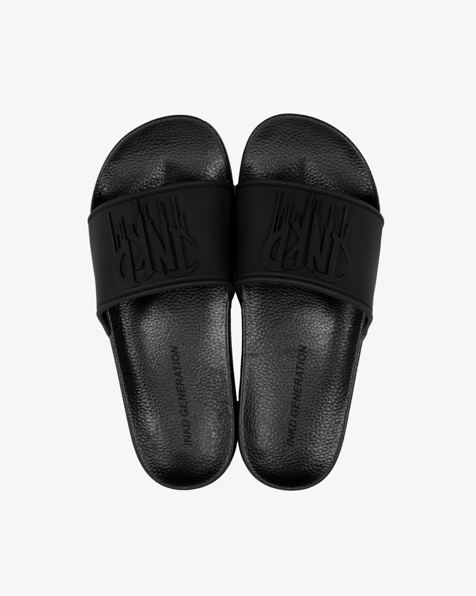 EMBOSSED INKD HEART SLIDES