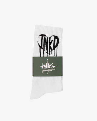 INKD HEART SOCKS