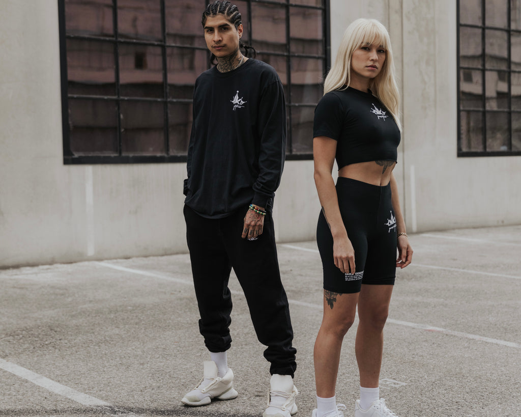 INKD CROWN LONG SLEEVE TEE