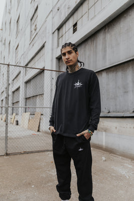 INKD CROWN LONG SLEEVE TEE